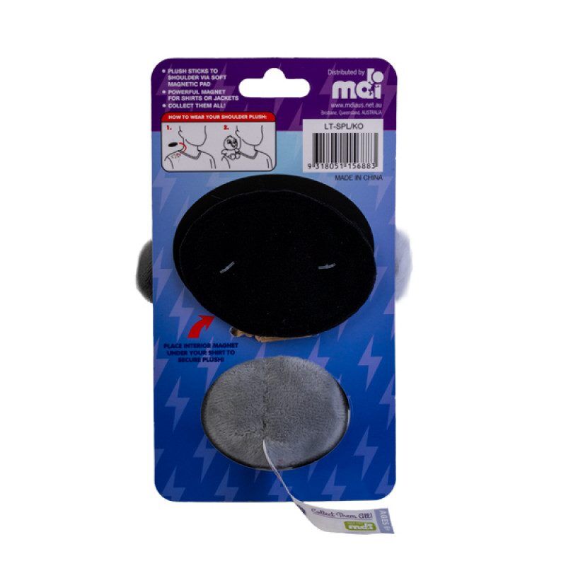 Koala Shoulder Plush - Blueberry Express Koala Shoulder Plush - Image 3