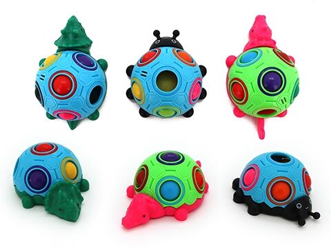 MAGIC FIDGET ANIMAL PUZZLE (3 ASSTD) - Blueberry Express MAGIC FIDGET ANIMAL PUZZLE (3 ASSTD)