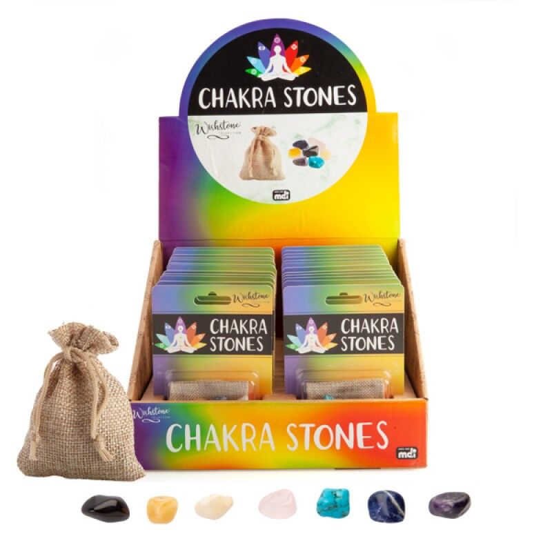 Wishstone Chakra Stones Set - Blueberry Express Wishstone Chakra Stones Set