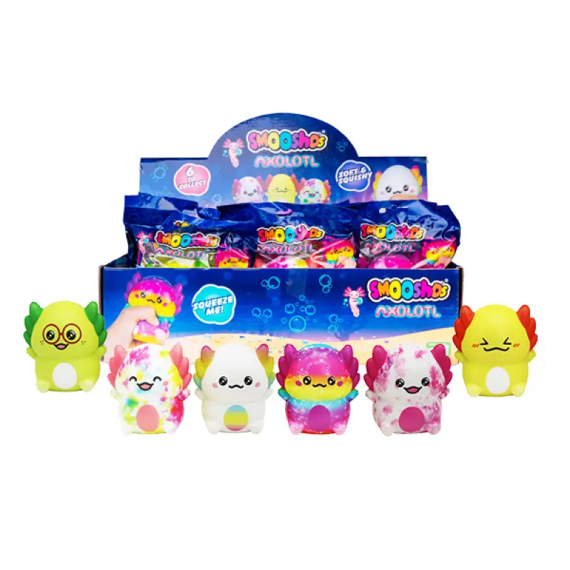 Smoosho's Slow Rising Axolotl - Blueberry Express Smoosho's Slow Rising Axolotl