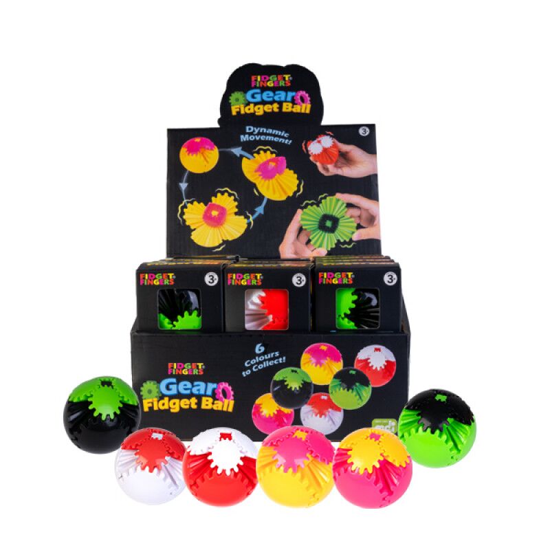 Gear Fidget Ball - Blueberry Express Gear Fidget Ball