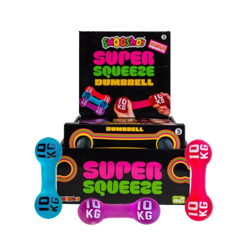 Dumbbell Smooshos Super Squeeze - Blueberry Express Dumbbell Smooshos Super Squeeze
