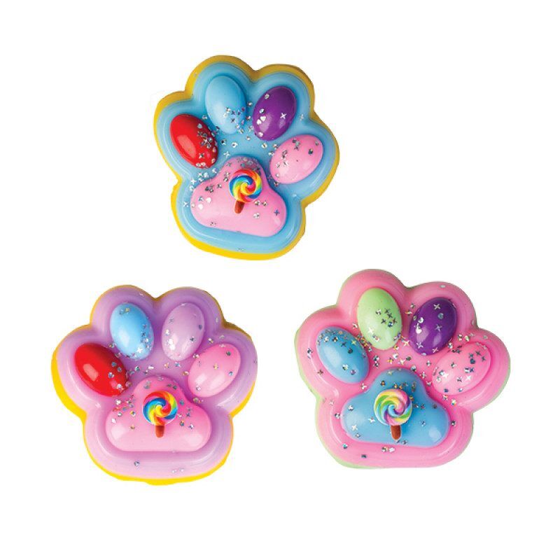 Large Paw Sticky Fidget - Blueberry Express Large Paw Sticky Fidget - Image 4