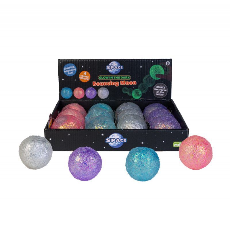 Bouncing Moon Glow in the Dark - Blueberry Express Bouncing Moon Glow in the Dark