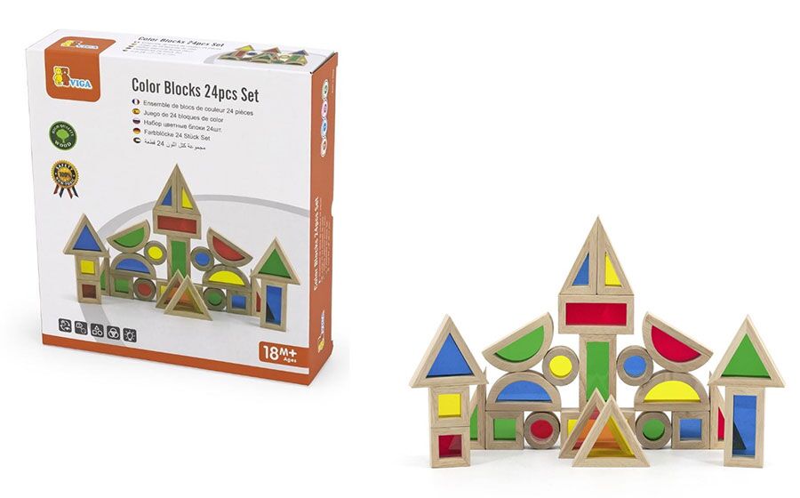 Colourful Blocks 24pcs Set